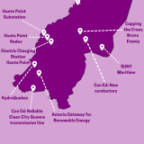 Map of Clean Energy Projects in NY-14