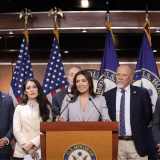 Rep. AOC Speaks at Press Conference on Banning Stock Trading