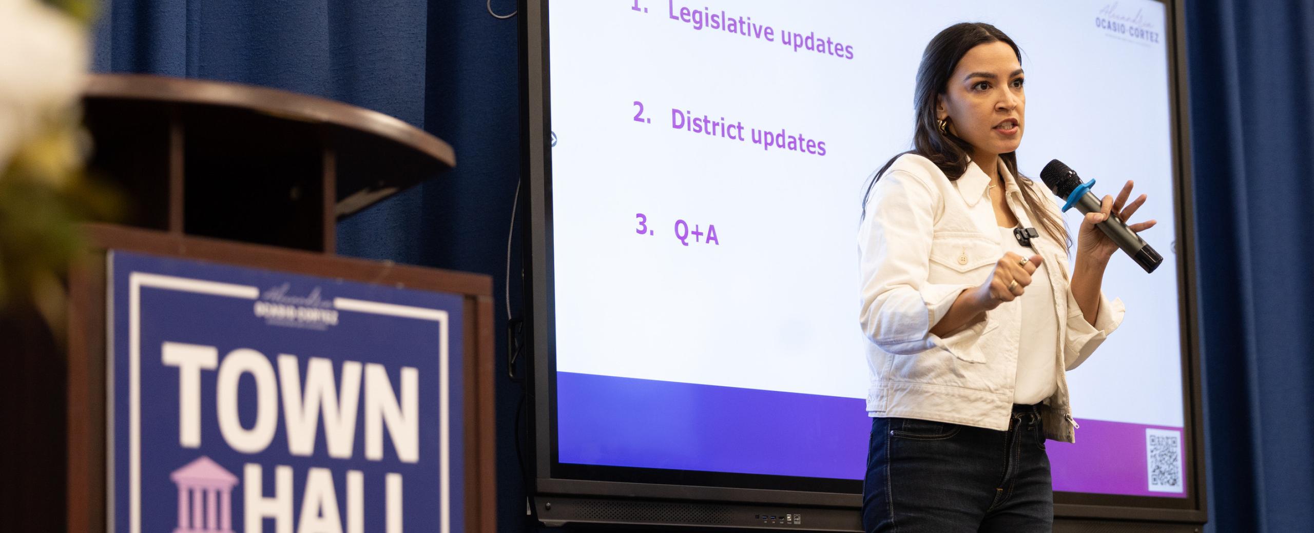 senator ocasio cortez